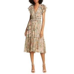 Ulla Johnson Cicely Dress floral sparkly